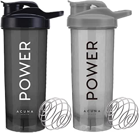 Power shaker bottle